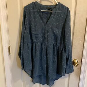 Chiffon High-Low Top